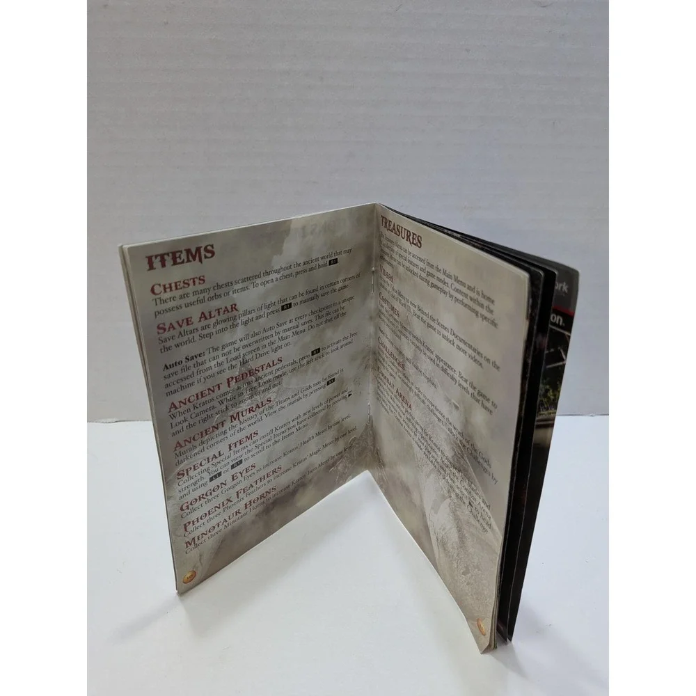 PlayStation 3 PS3 Manual Only God Of War III OEM Fast Shipping